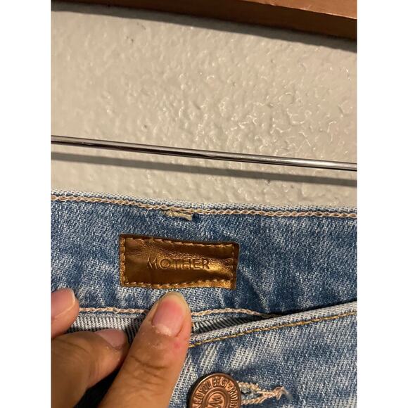 Mother Jeans Womens The Scrapper Ankle Camera Obscura Jeans Size 29 Button Fly - Picture 2 of 11